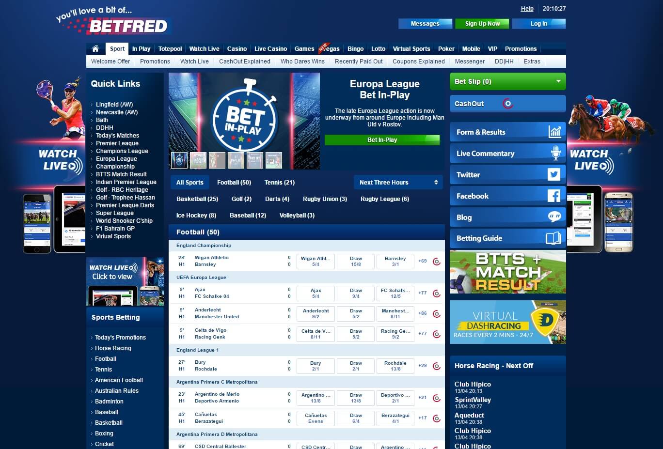 betfred sportsbook review game looby